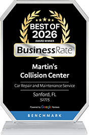 Best of 2026 Business Rate Martin's Collision Center, Car Repair and Maintenance Service, Sanford FL 32773 Powered by Google Reviews