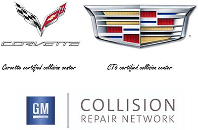 Corvette Certified Collision Center | CT6 Certified Collision Center | GM Collision Repair Network